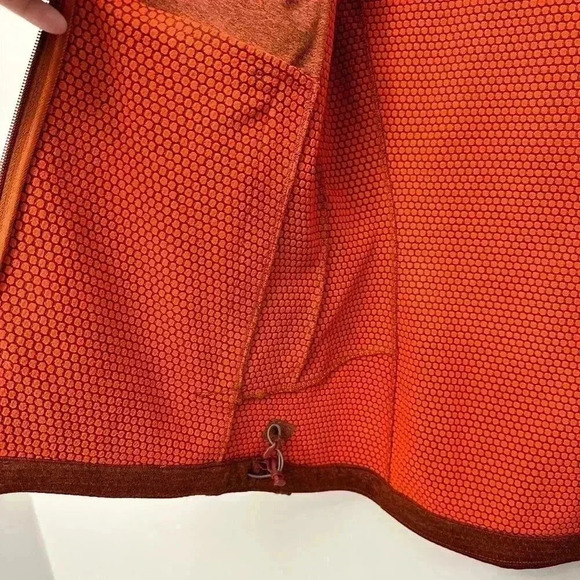 Lafuma x Montblanc Outdoor Full Zip Performance Jacket Gorpcore Orange Women's S - Picture 14 of 16